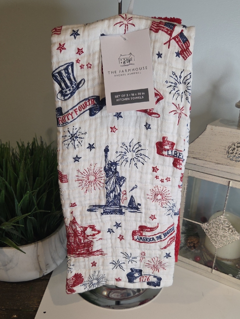 Rachel Ashwell Kitchen Towels Set Of 3